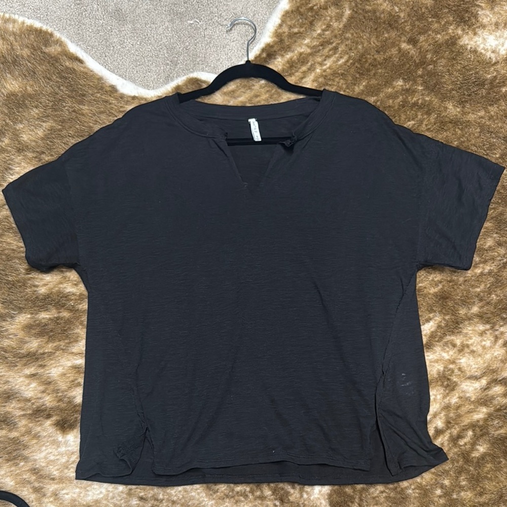 Zsupply black short sleeve women’s oversized tshirt small